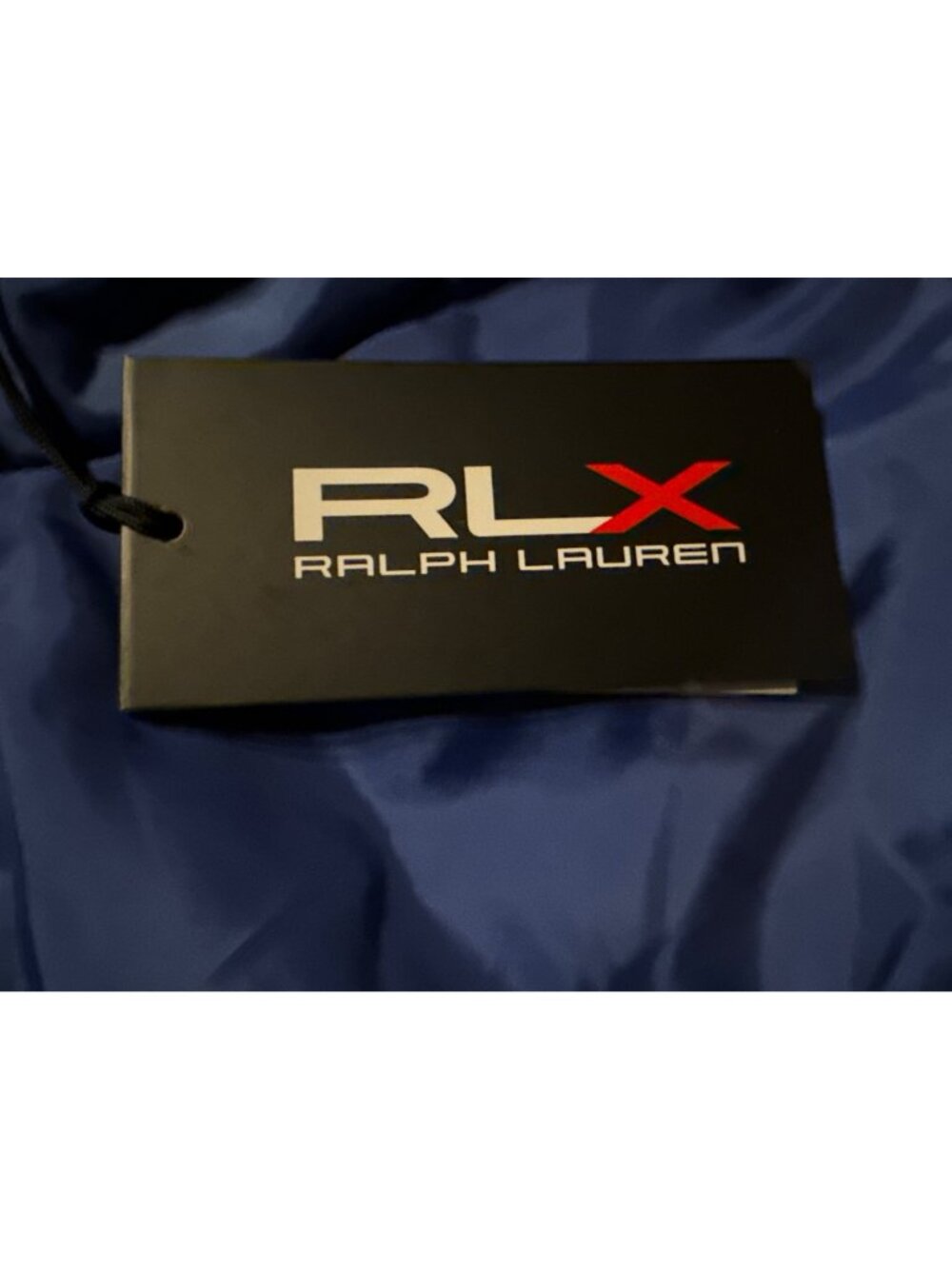 Ralph Lauren RLX women’s golf jacket in white and blue, size medium, brand new w - Picture 3 of 3